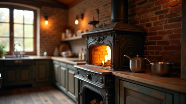 Cuisinière à bois : le choix idéal pour un chauffage élégant